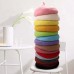 【2Y-8Y】Girls Fashion Solid Color Wool Beret Hat