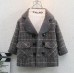 【18M-12Y】Boys Casual Thick Fleece Plaid Jacket