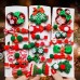 10-piece Girl Christmas Red Hair Clips