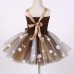 【2Y-9Y】2-piece Girl LED Halloween Cosplay Fawn Glow Dress