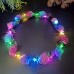 Girl Floral Colorful LED Light Up Wreath