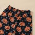 【12M-5Y】3-piece Girls Cute Halloween Print Dress And Pants Set