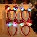 Kids Christmas Santa Claus Snowman Deer Bear Party Glowing Headband