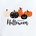 【12M-9Y】Unisex Kids Cotton Stain Resistant Halloween Cartoon Print Long Sleeve Tee