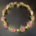 Girl Floral Colorful LED Light Up Wreath