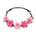 Small Gesang Flower Rose Headband - 5405