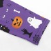 【3Y-11Y】Girls Multicolor Halloween Print Leggings