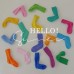 【1Y-12Y】4-pack Unisex Kids Colorful Cotton Socks