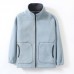 【3Y-10Y】Unisex Kids Multicolor Thick Fleece Long Sleeve Jacket