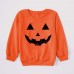 Halloween Print Long Sleeve Family Matching Outfits