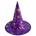 【2Y-11Y】2-piece Girls Multicolor Halloween Print Princess Dress With Hat - 33249