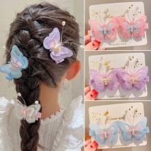 2-pack Girl Butterfly Hair Accessories