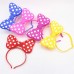 Girl Cute LED Luminous Bow Hair Band (Random Color)