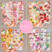 15-Piece Girls Cute Flowers And Cartoon Pattern Hair Accessories Set