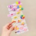 15-Piece Girls Cute Flowers And Cartoon Pattern Hair Accessories Set