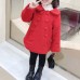 【12M-5Y】Girls Fashionable Solid Color Double-Breasted Tweed Jacket