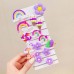 15-Piece Girls Cute Flowers And Cartoon Pattern Hair Accessories Set