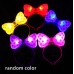 Girl Cute LED Luminous Bow Hair Band (Random Color)