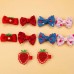 10-Piece Girls Cute Flower And Fruit And Cartoon Pattern Hair Clip Set