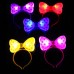 Girl Cute LED Luminous Bow Hair Band (Random Color)