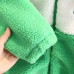 【12M-4Y】Boy Casual Lamb Fleece Keep Warm Letter Embroidery Colorblock High Neck Coat