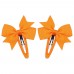 2-pieces Girls Multi-Color BowKnot Not Hurt Hair Bangs Barrette