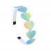 Girl Cute Love Heart Gradient Rainbow Headband