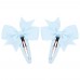 2-pieces Girls Multi-Color BowKnot Not Hurt Hair Bangs Barrette