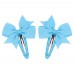 2-pieces Girls Multi-Color BowKnot Not Hurt Hair Bangs Barrette