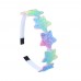 Girl Cute Love Heart Gradient Rainbow Headband