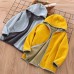 【2Y-10Y】Unisex Kids Multicolor Thick Fleece Hooded Jacket