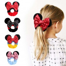 Girls Multicolor Velvet Bow Hair Accessories