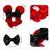 Girls Multicolor Velvet Bow Hair Accessories