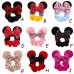 Girls Multicolor Velvet Bow Hair Accessories